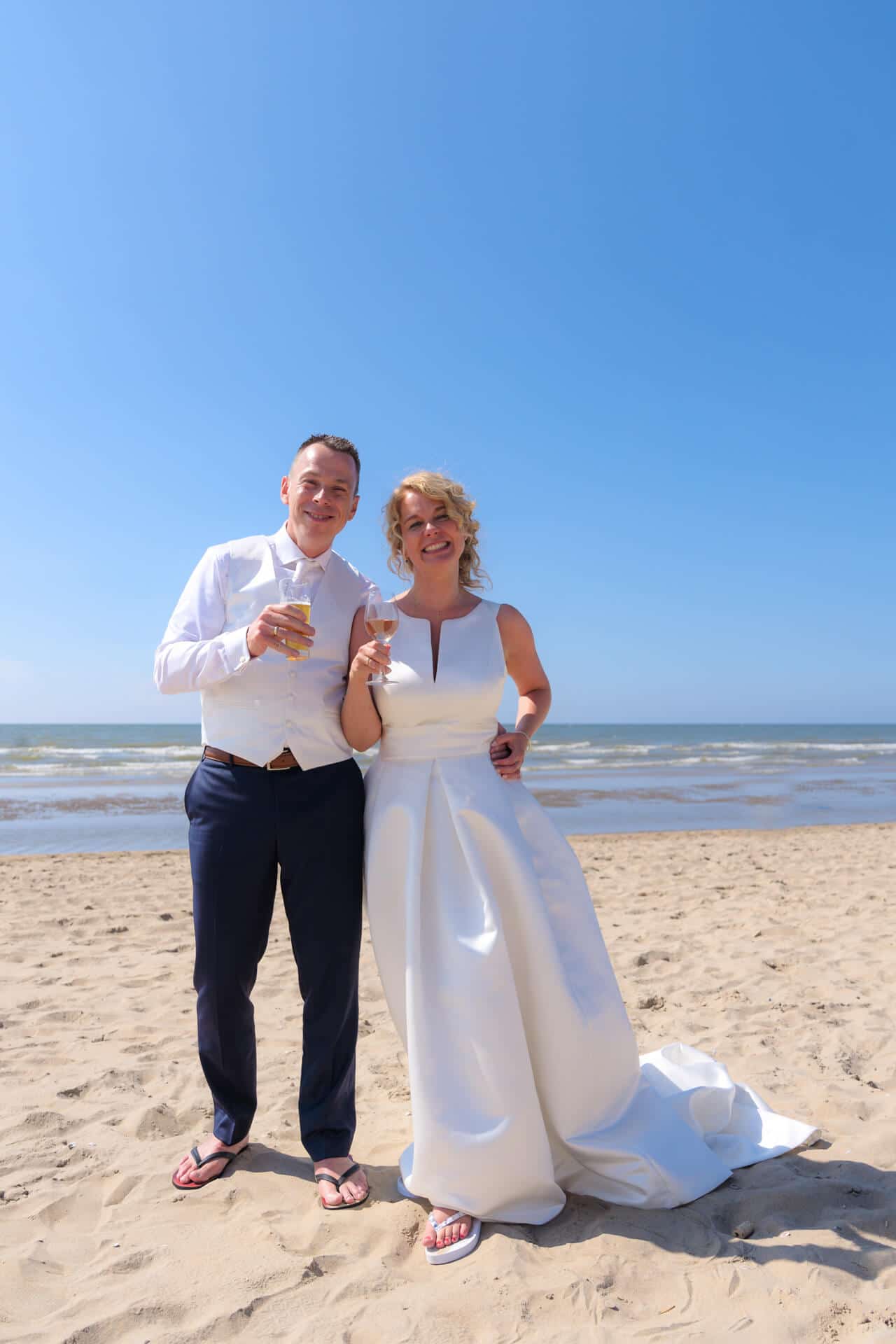 Bruiloft strand Noordwijk