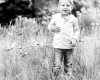 Fotoshoot jongetje portret zwart-wit Haarlem bij kinderfotograaf Grietje Mesman