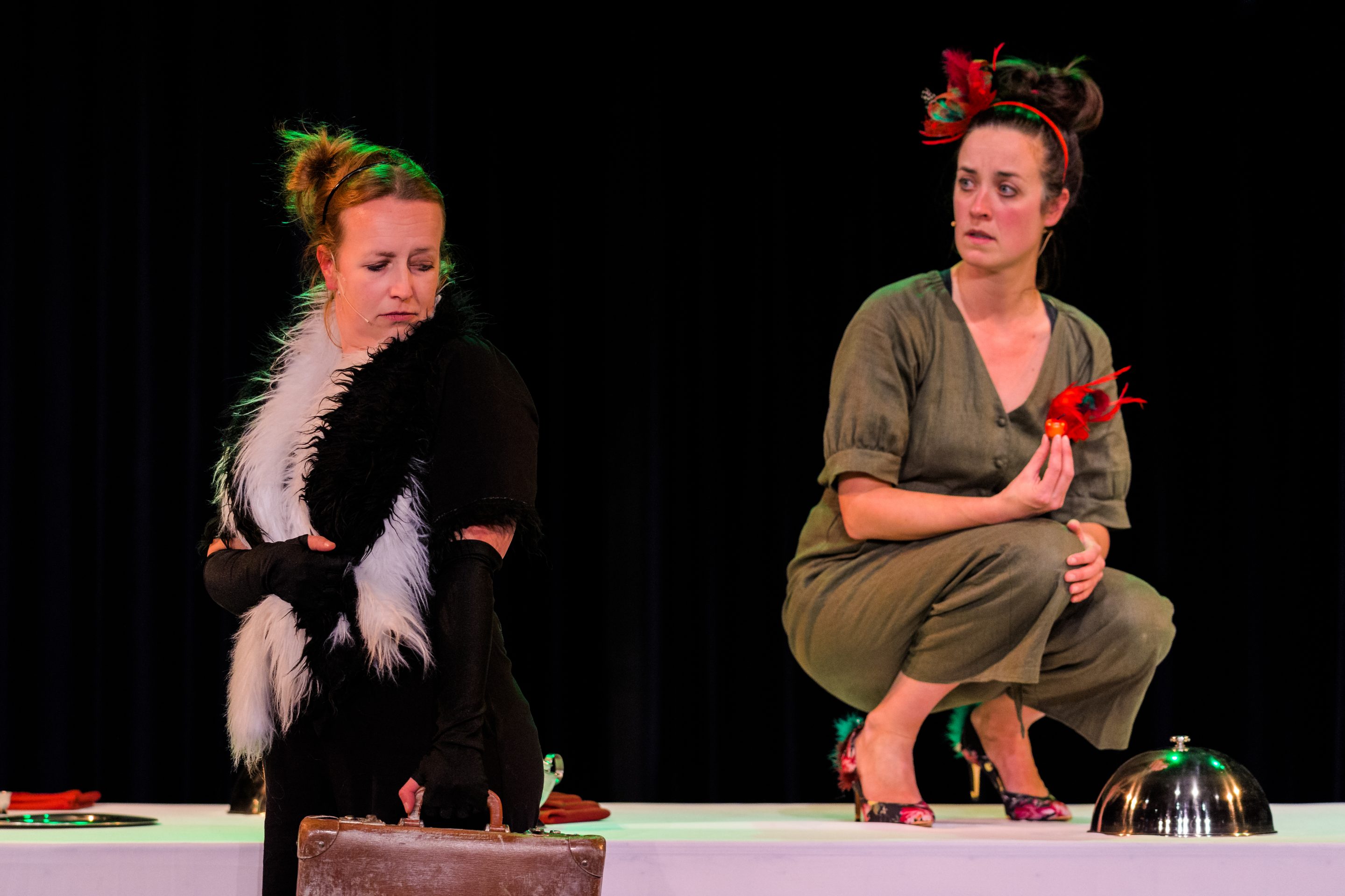 Theaterfotografie kindervoorstelling Das doet dwaas van Theatra met fotografie door theaterfotograaf Grietje Mesman bij Poppentheater Amstelveen