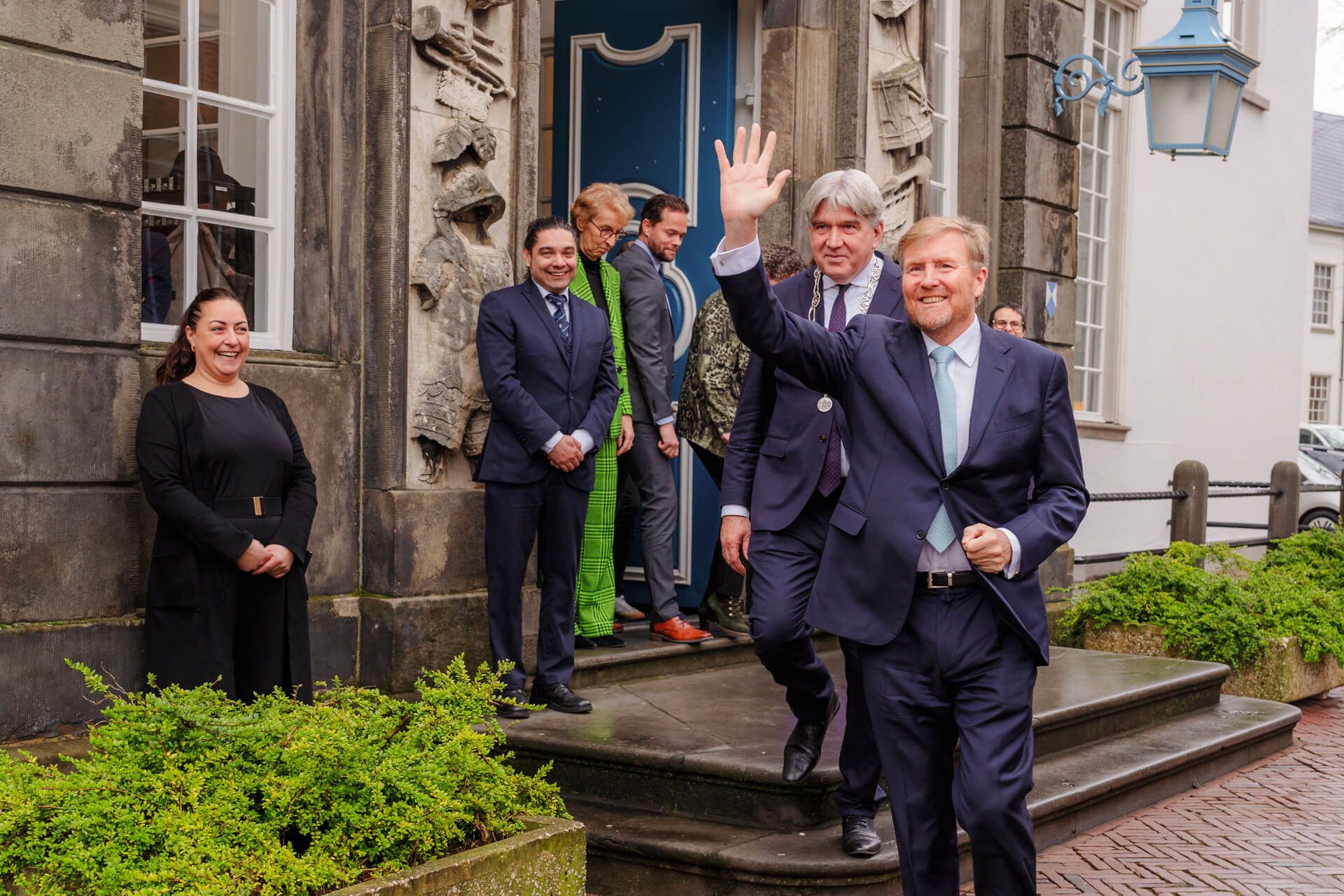Koning Willem Alexander Zutphen bij Stichting Urgente Noden SUN, fotografie Grietje Mesman